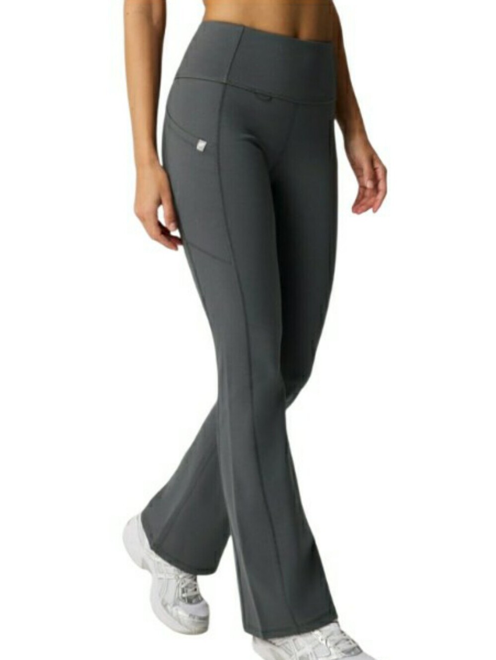Fabletics PonteFlex Kick Flare Scrub Leggings- M Short